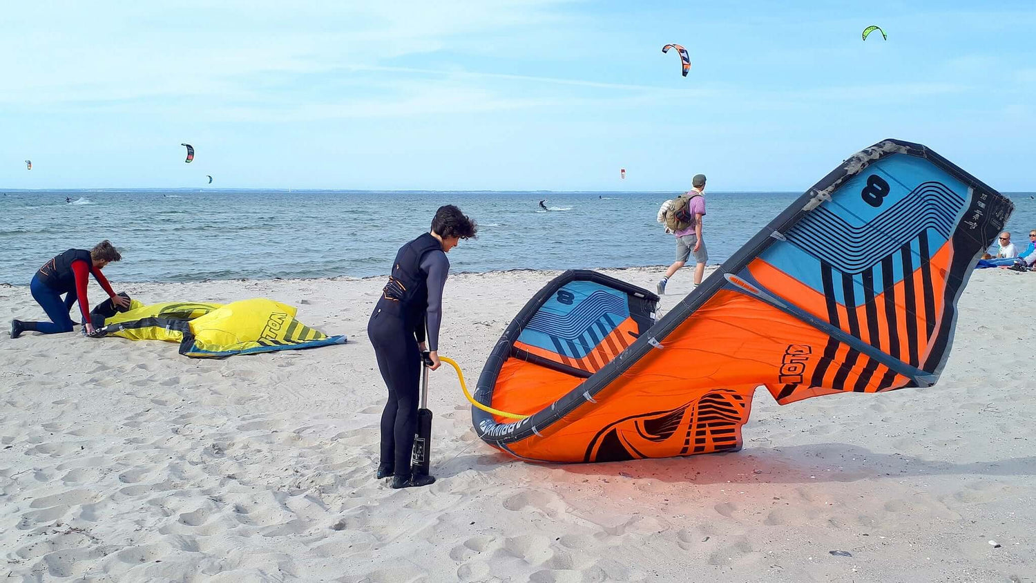Eagle Kite Kiteschule Kurse und Preise Trainings Block.