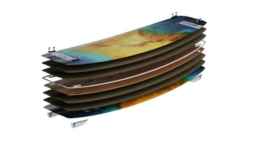 Airush AR24 Apex V8 Board, Handle and Fins Only – Twintip Kiteboard