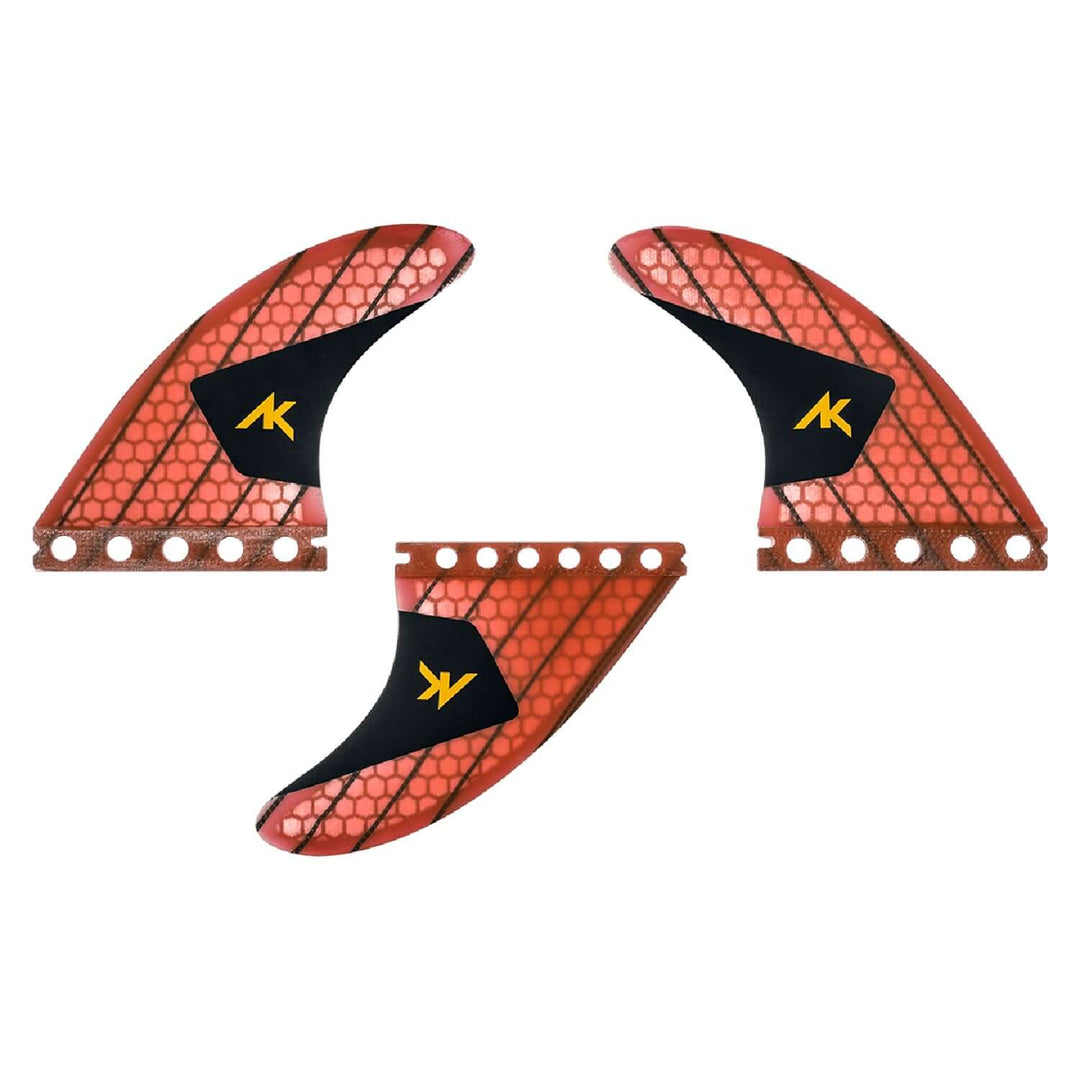 AK FIN STAPLE MEDIUM THRUSTER SET 2024 – Kiteboard Directional Finnen