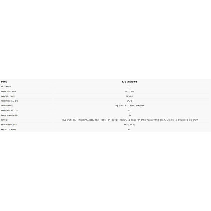 Fanatic iSUP Package Blitz Air SLT – SUP Set