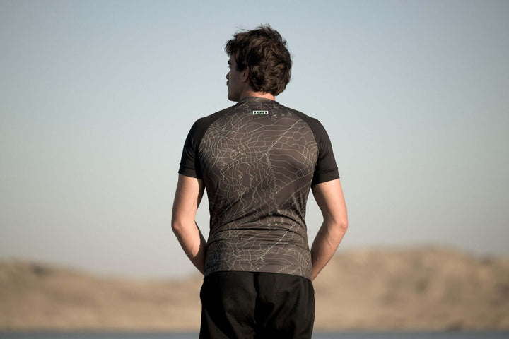 ION Rashguard Maze SS men – Herren Lycra Shirt