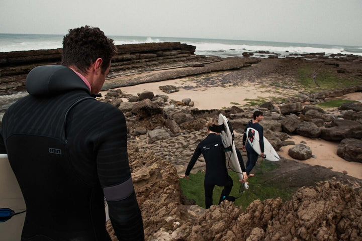 ION Seek Core 5/4 Hood Front Zip men – Herren Neoprenanzug