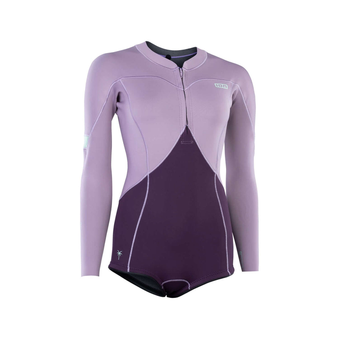 ION Wetsuit Amaze Hot Shorty 1.5 LS Front Zip women 2024 – Damen Neoprenanzug