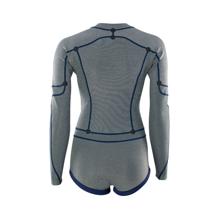 ION Wetsuit Amaze Hot Shorty 1.5 LS Front Zip women 2024 – Damen Neoprenanzug