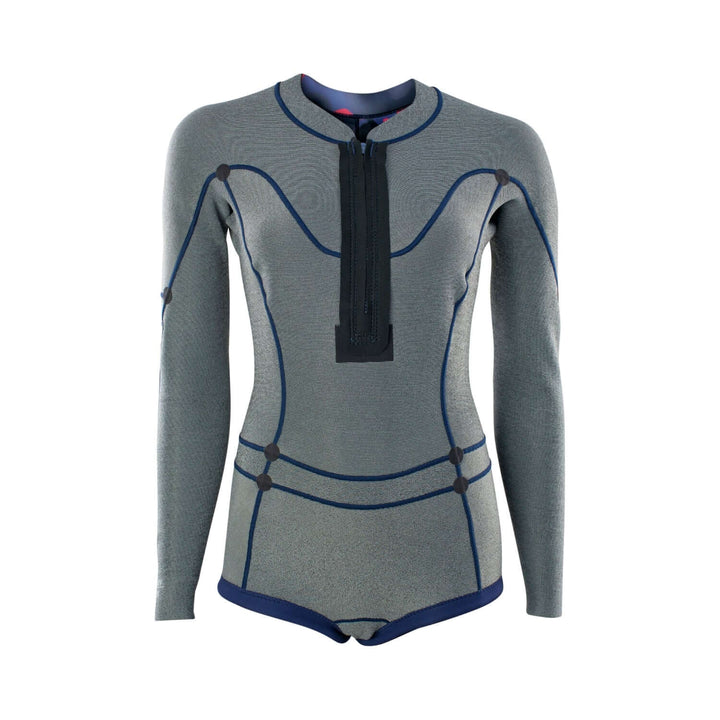 ION Wetsuit Amaze Hot Shorty 1.5 LS Front Zip women 2024 – Damen Neoprenanzug