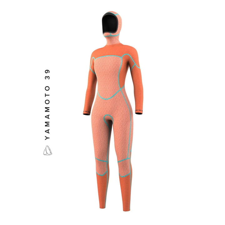 Mystic Gem Hooded Fullsuit 6/4/3mm DFzip – Damen Neoprenanzug