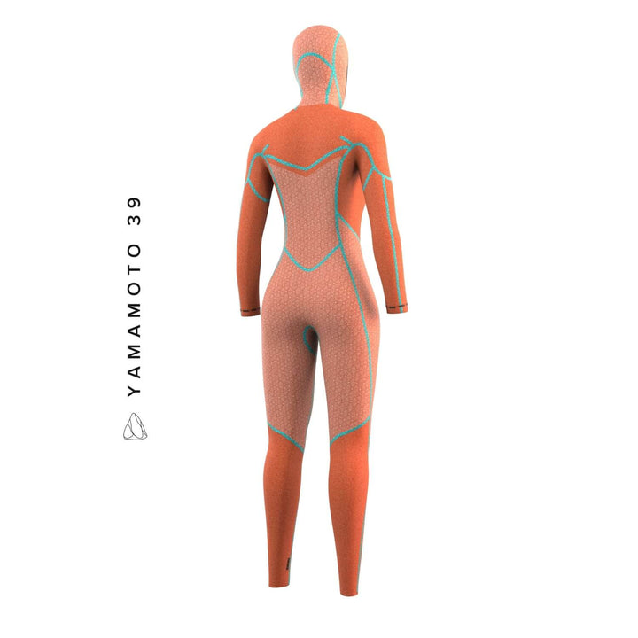 Mystic Gem Hooded Fullsuit 6/4/3mm DFzip – Damen Neoprenanzug