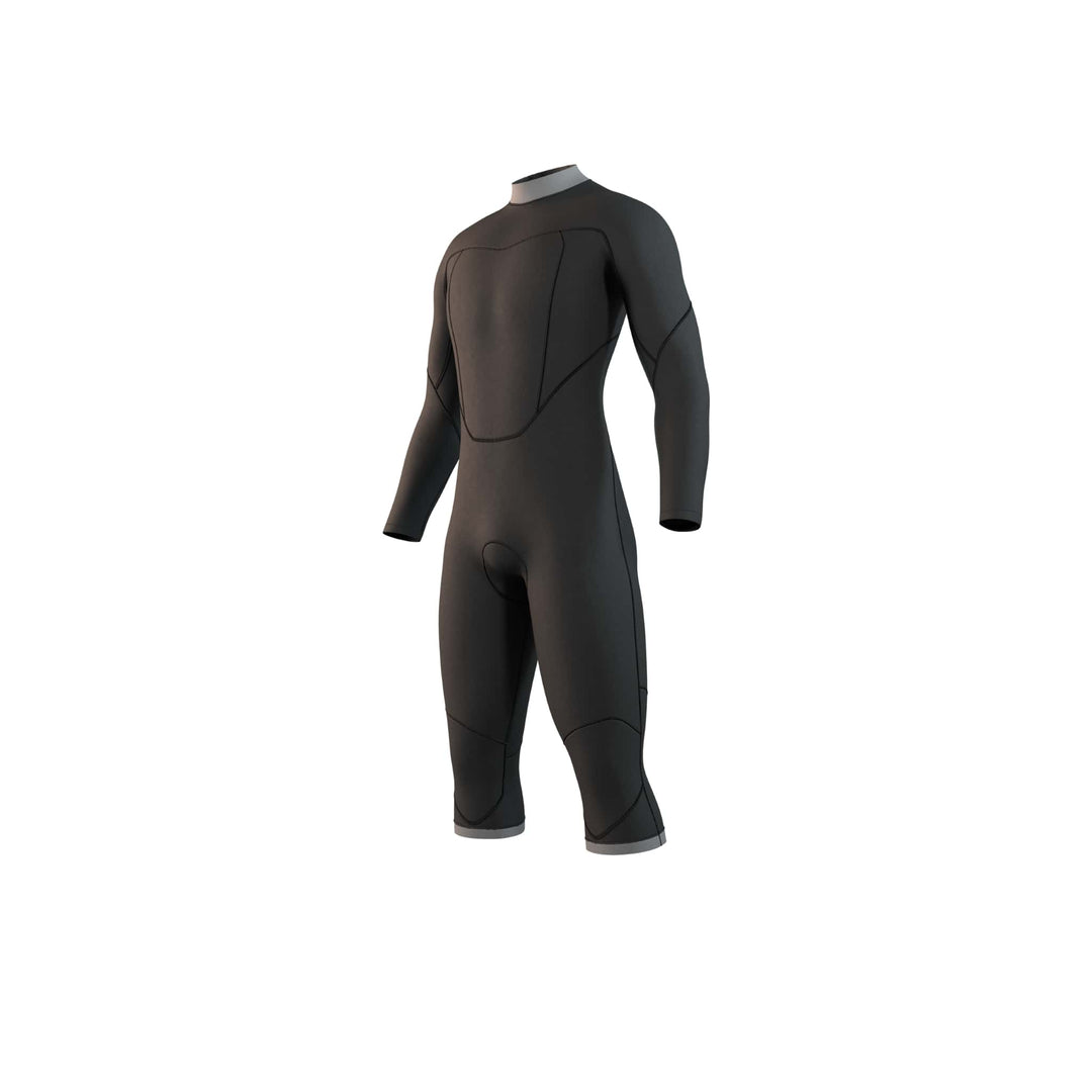 Mystic Brand Longarm Shortleg 3/2mm Bzip Flatlock 2025 – Herren Neoprenanzug