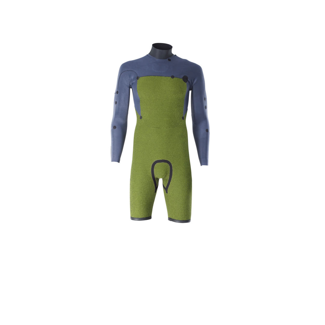 ION Seek Core 3/2 Shorty LS Front Zip men – Herren Neoprenanzug