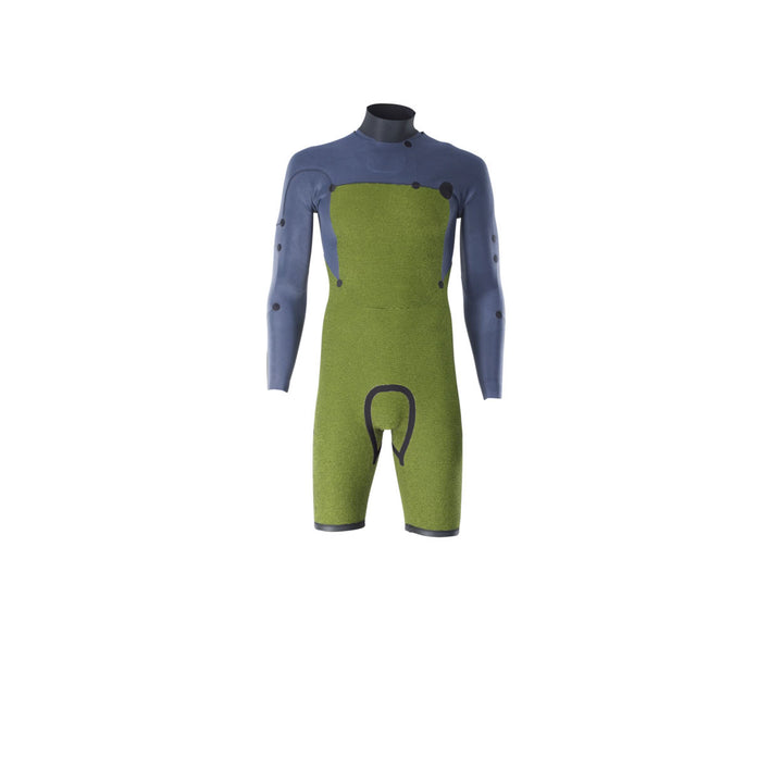 ION Seek Core 3/2 Shorty LS Front Zip men – Herren Neoprenanzug