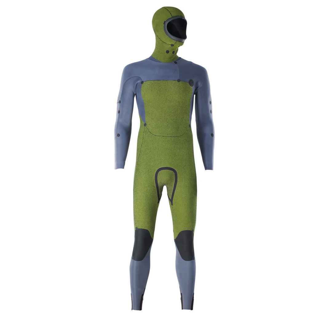 ION Seek Core 5/4 Hood Front Zip men – Herren Neoprenanzug