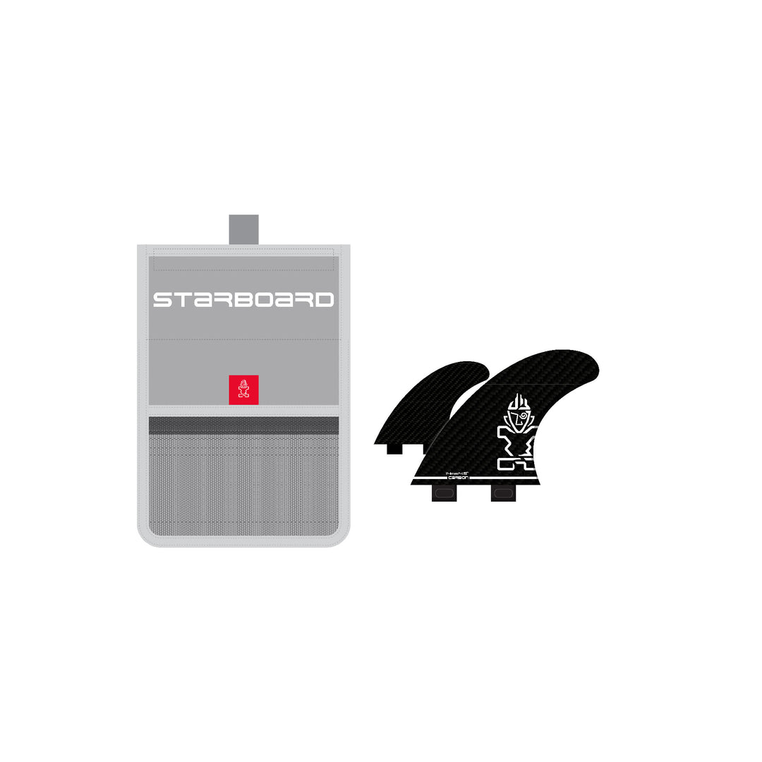 Starboard FIN SIDE L,R CARBON WITH POUCH – SUP Finne