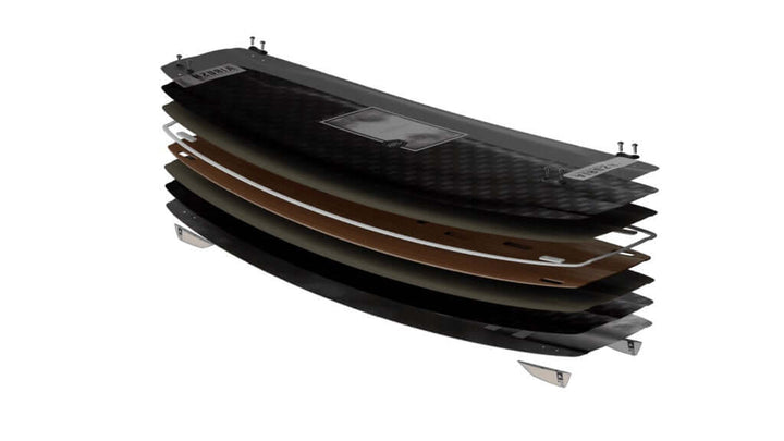 Airush AR24 Apex Team V8 Board, Handle and Fins Only – Twintip Kiteboard