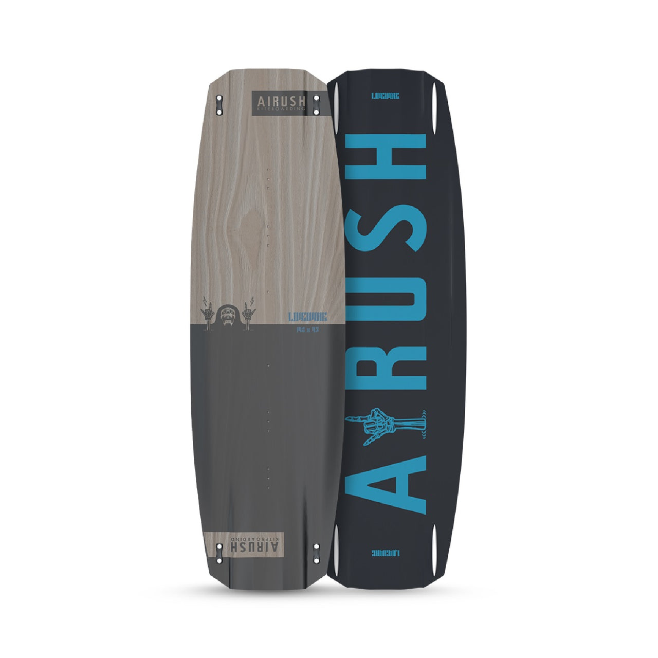 Airush AR24 Livewire V8 Board, Handle and Fins Only – Twintip Kiteboard