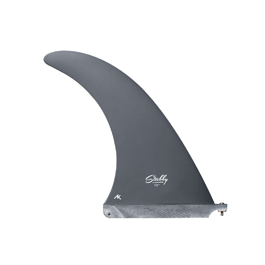 AK FIN STUBBY SLATE GRAY 10" SINGLE FIN 2024 – SUP Finne