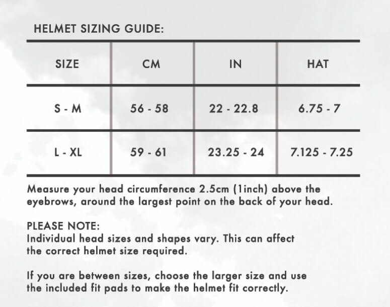 AK Helmet Riot 2024 – Helm - Größen