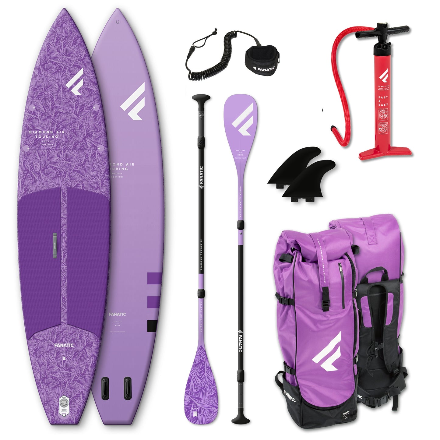 Fanatic iSUP Package Diamond Air Touring Pocket – SUP Package