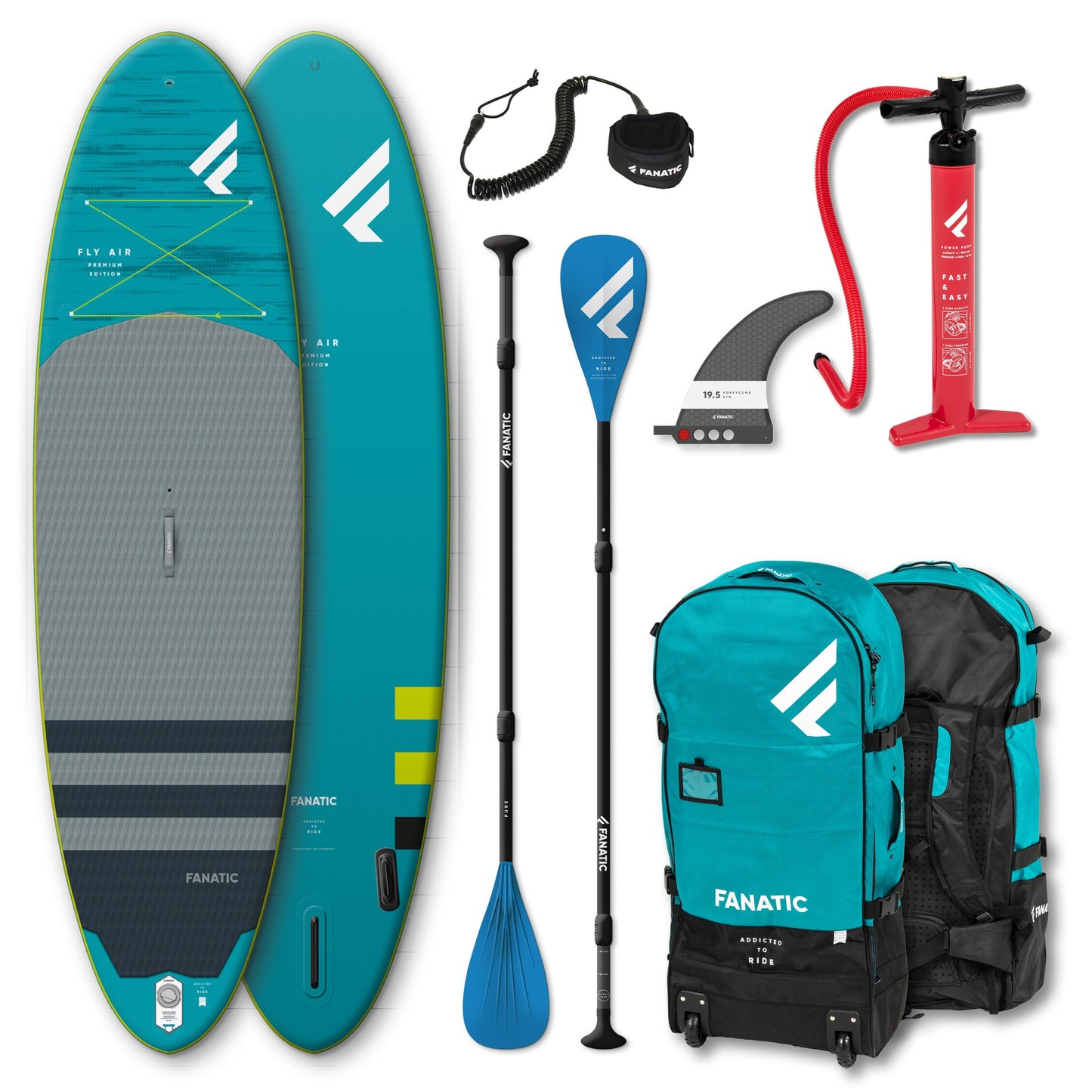 Fanatic iSUP Package Fly Air Premium/Pure – SUP Package