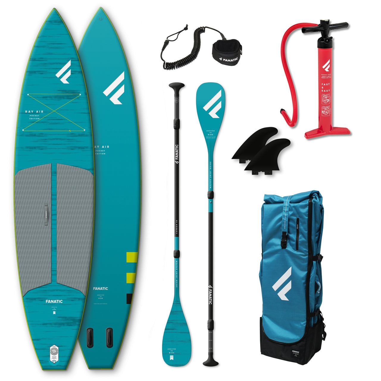 Fanatic iSUP Package Ray Air Pocket/C35 – SUP Package