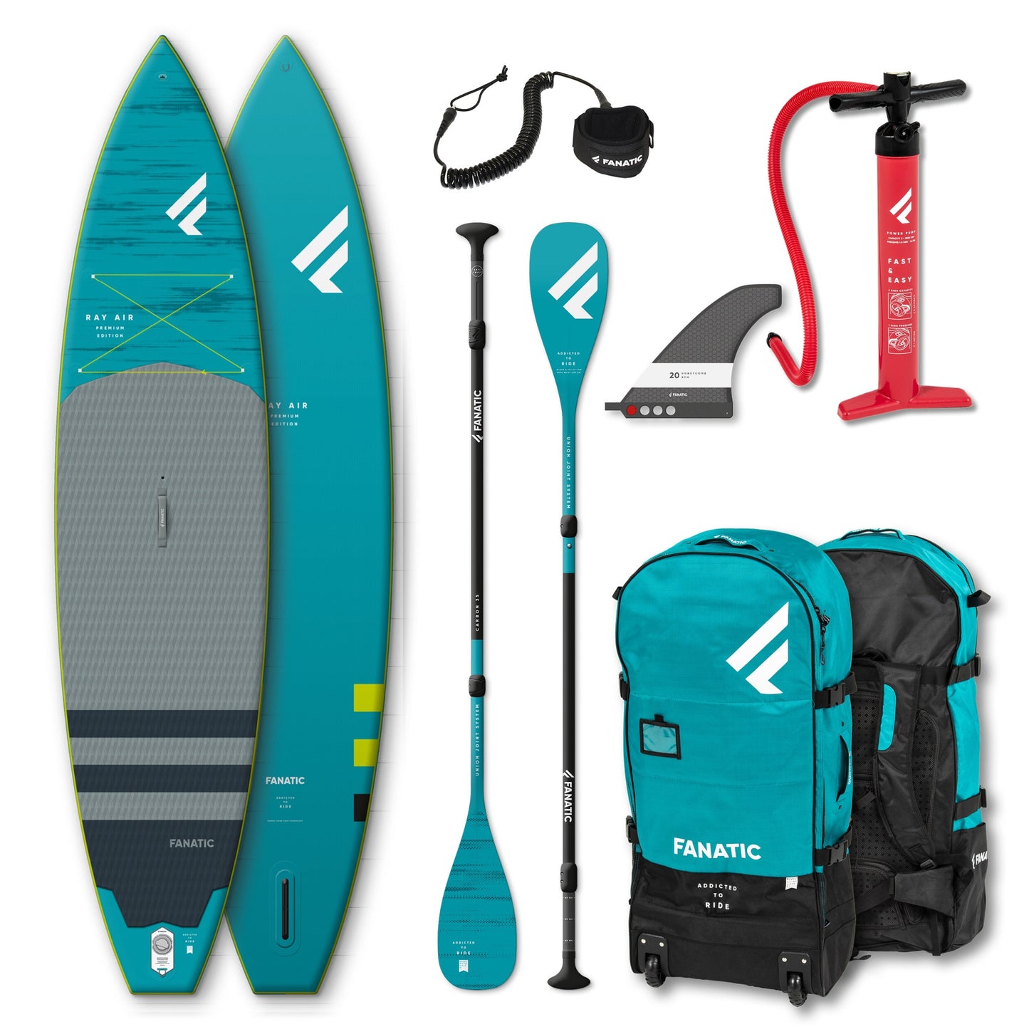 Fanatic iSUP Package Ray Air Premium/C35 – SUP Package