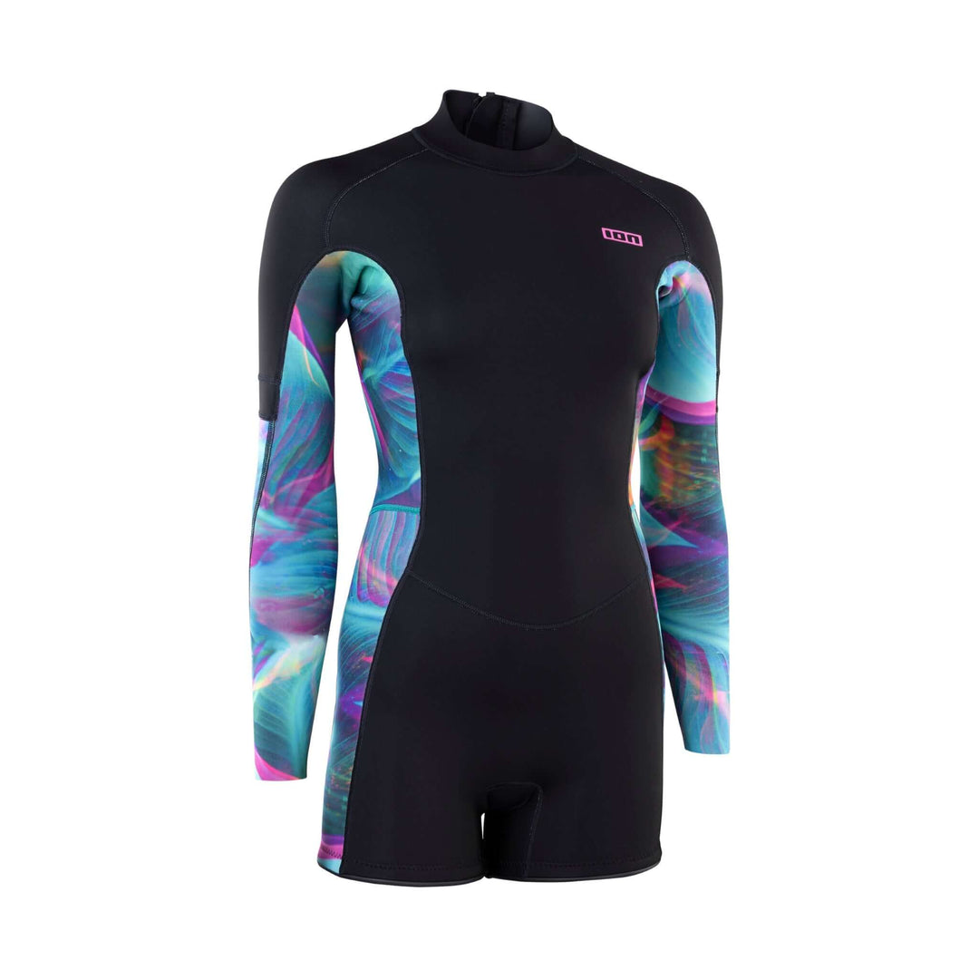 ION Amaze Shorty 2.0 LS Back Zip women – Damen Neoprenanzug