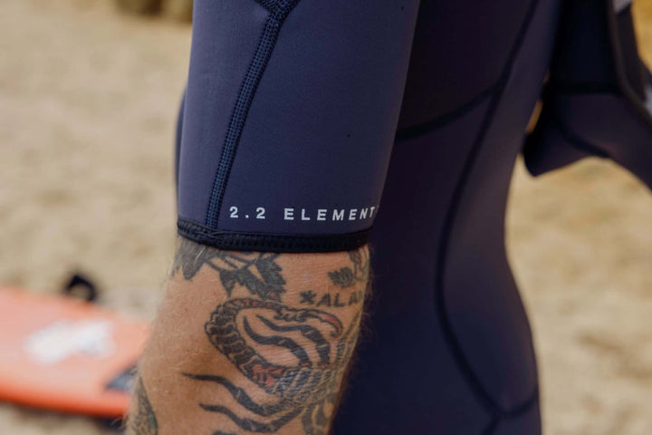 ION Element 2/2 SS Back Zip men – Herren Neoprenanzug