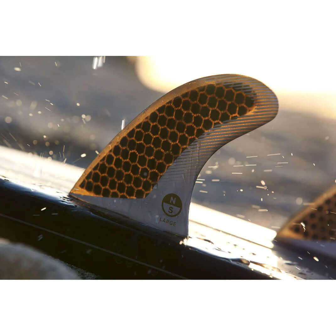 North Hexcel Coremat Finset – Kiteboard Finnen
