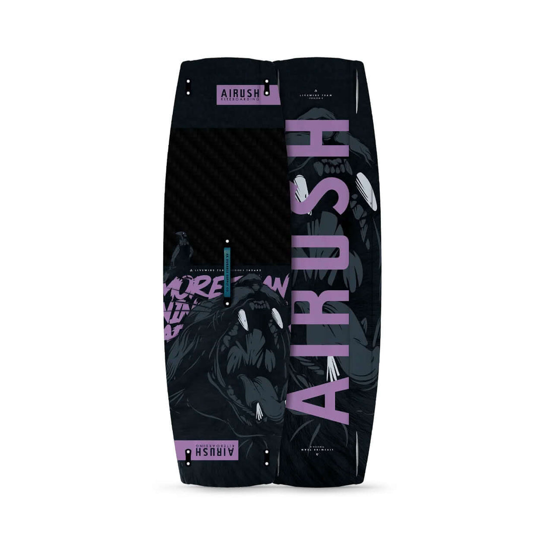Airush Livewire Team V8 Board, Handle And Fins Only – Twintip Kiteboard
