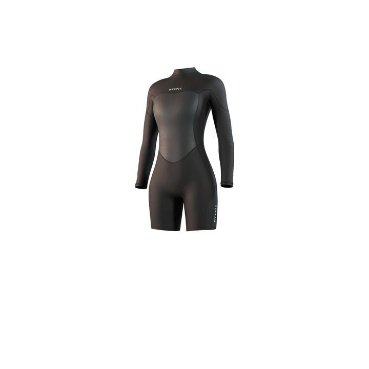 Mystic Brand Longarm Shorty 3/2mm Bzip Flatlock Women 2025 – Damen Neoprenanzug