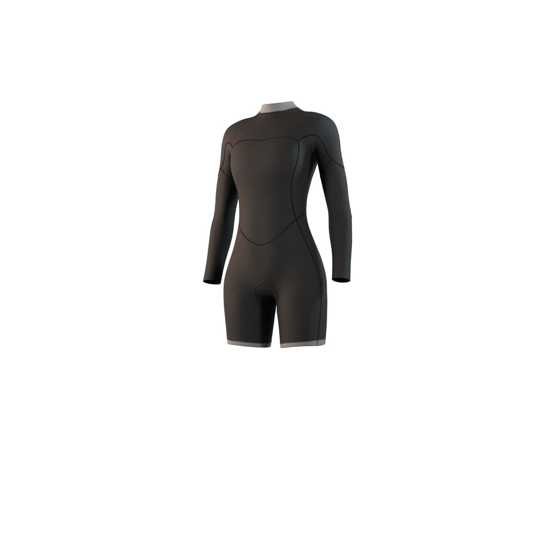 Mystic Brand Longarm Shorty 3/2mm Bzip Flatlock Women 2025 – Damen Neoprenanzug