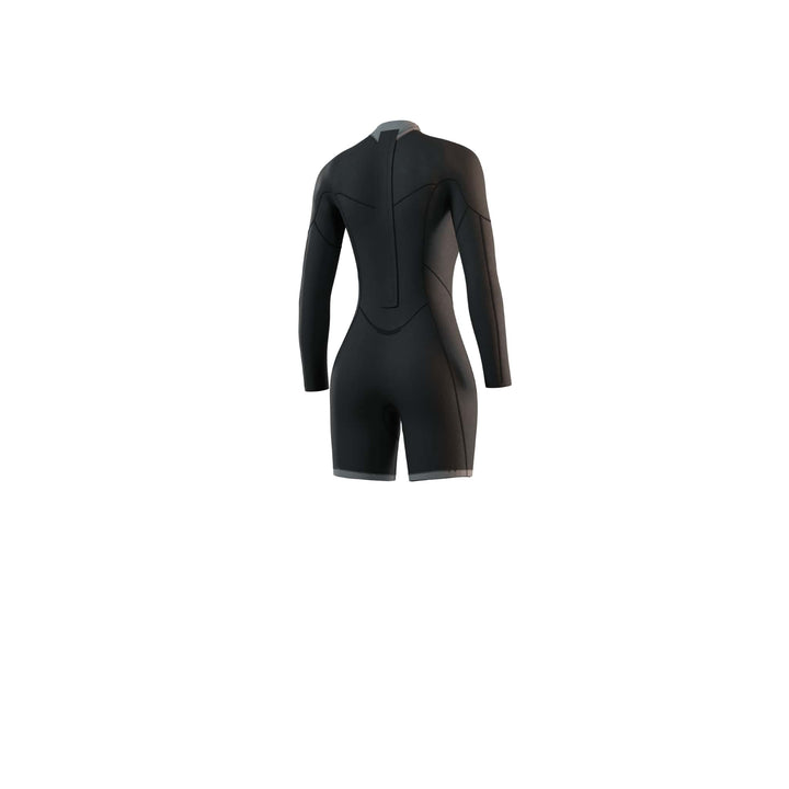Mystic Brand Longarm Shorty 3/2mm Bzip Flatlock Women 2025 – Damen Neoprenanzug