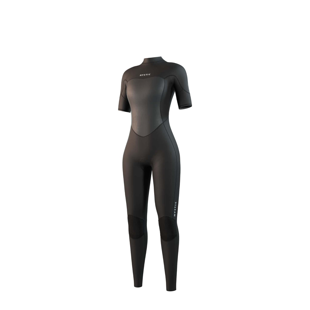 Mystic Brand Shortarm 3/2mm Bzip Flatlock Women 2025 – Damen Neoprenanzug