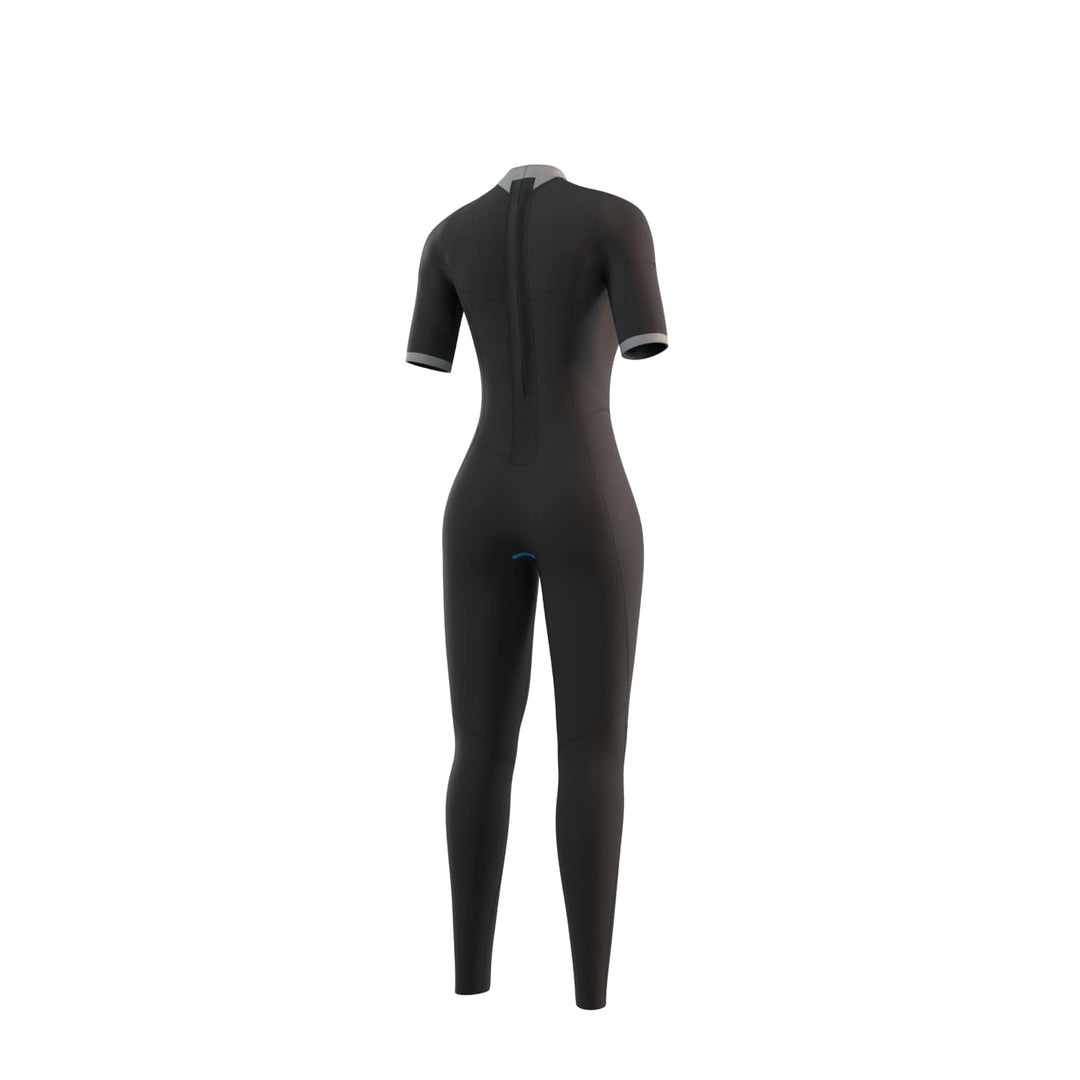 Mystic Brand Shortarm 3/2mm Bzip Flatlock Women – Damen Neoprenanzug