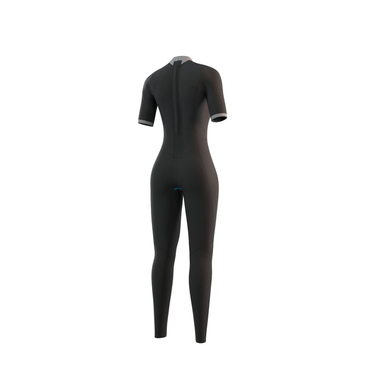 Mystic Brand Shortarm 3/2mm Bzip Flatlock Women – Damen Neoprenanzug