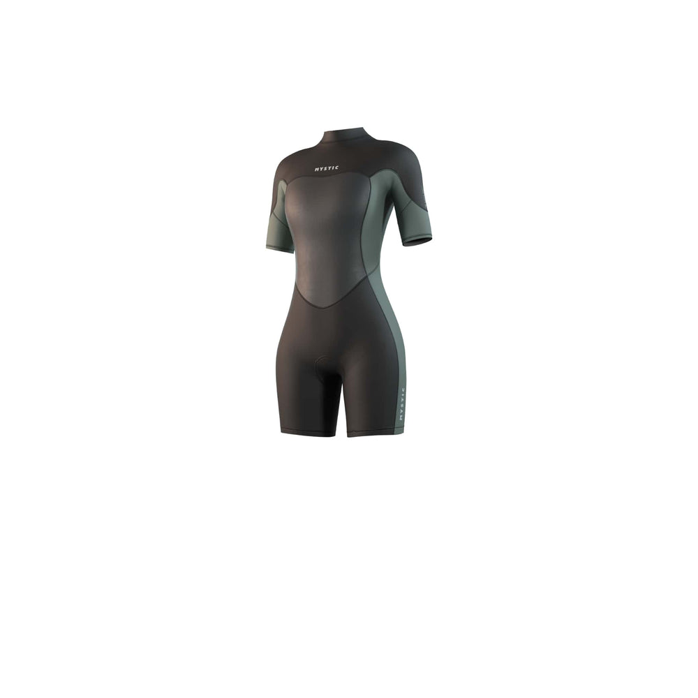 Mystic Brand Shorty 3/2mm Bzip Flatlock Women 2025 – Damen Neoprenanzug