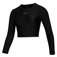 Thumbnail for Mystic Sunn L/S Crop Rashvest – Damen Oberteil