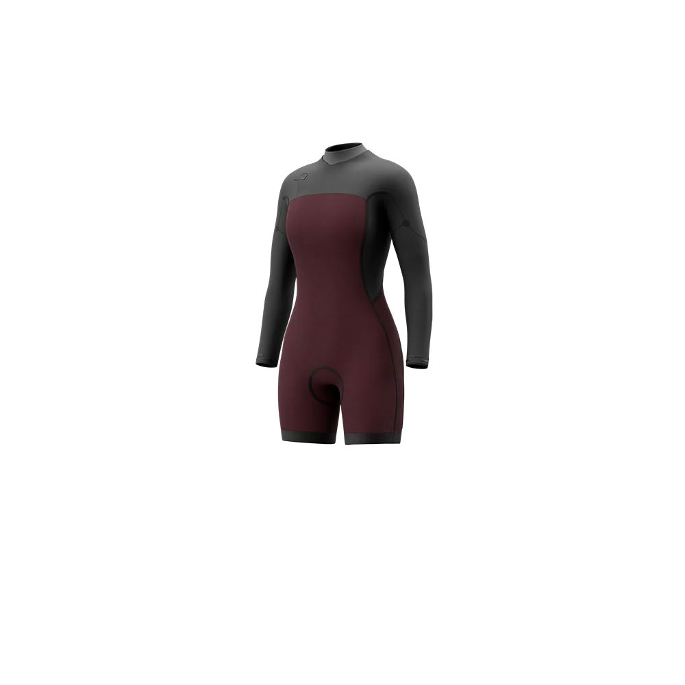 Mystic Haven Longarm Shorty 3/2mm Double Fzip Women – Damen Neoprenanzug