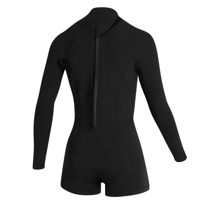 Mystic Lunar Longarm Shorty 2/2mm Bzip Women – Damen Neoprenanzug