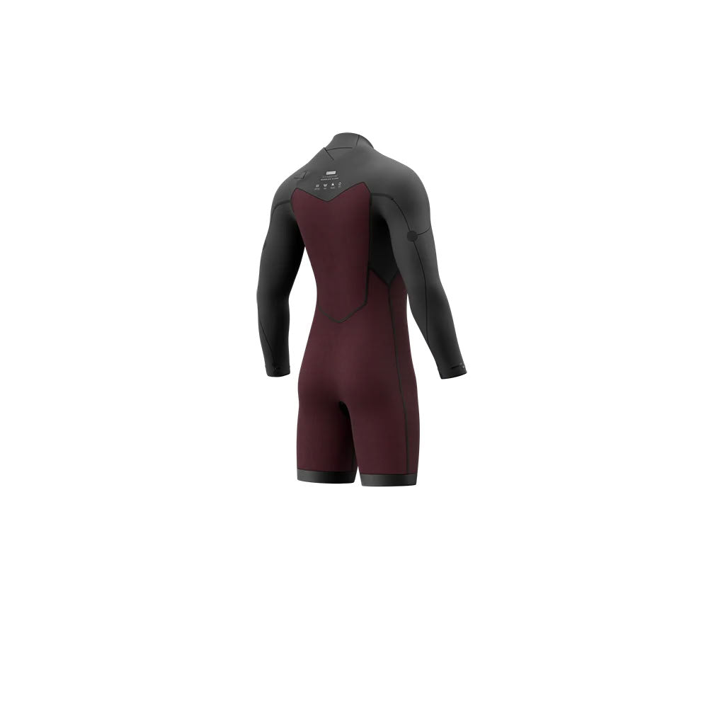 Mystic Motion Longarm Shorty 3/2mm Fzip – Herren Neoprenanzug