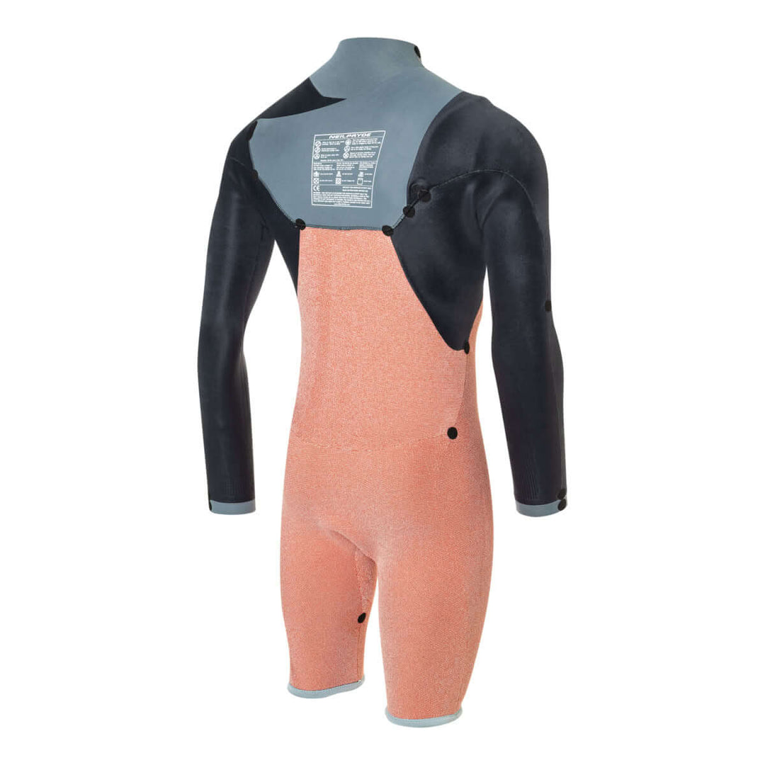 Neilpryde NP Wizard 3/3 Shorty L/S GBS FZ – Herren Neoprenanzug