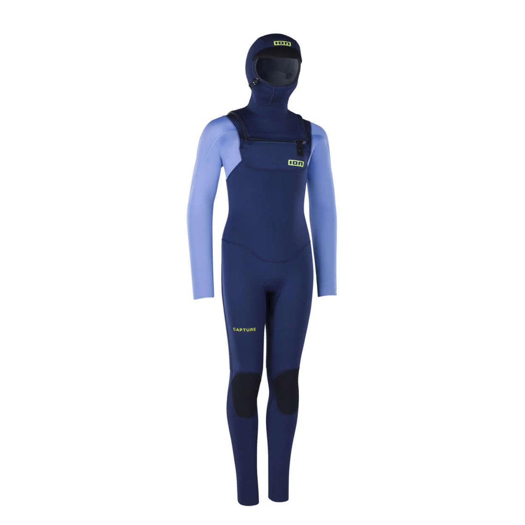ION Capture 6/5 Hood Front Zip junior – Kinder Neoprenanzug