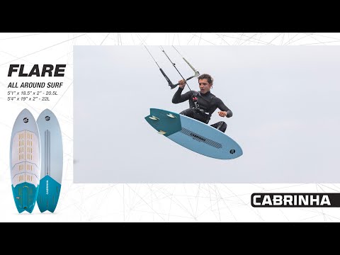 Cabrinha 24 Cab Flare Quad Fish – Kiteboard direzionale