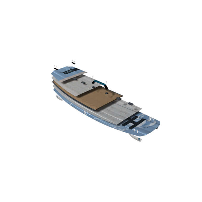 Airush Livewire V8 Board – Twintip Kiteboard
