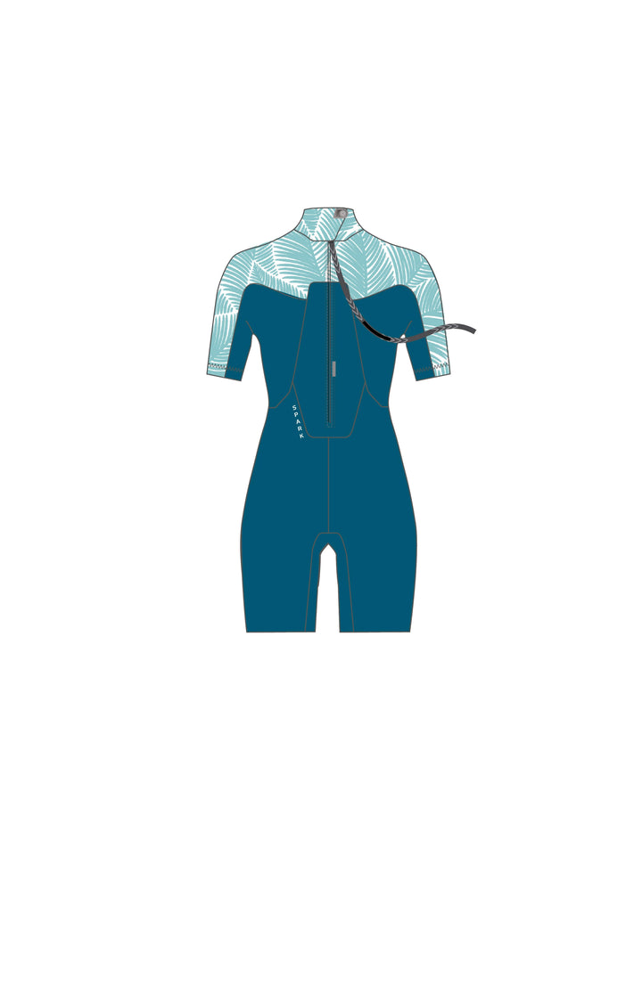 Neilpryde NP Spark S/S Shorty 2/2 BZ Woman – Damen Neoprenanzug