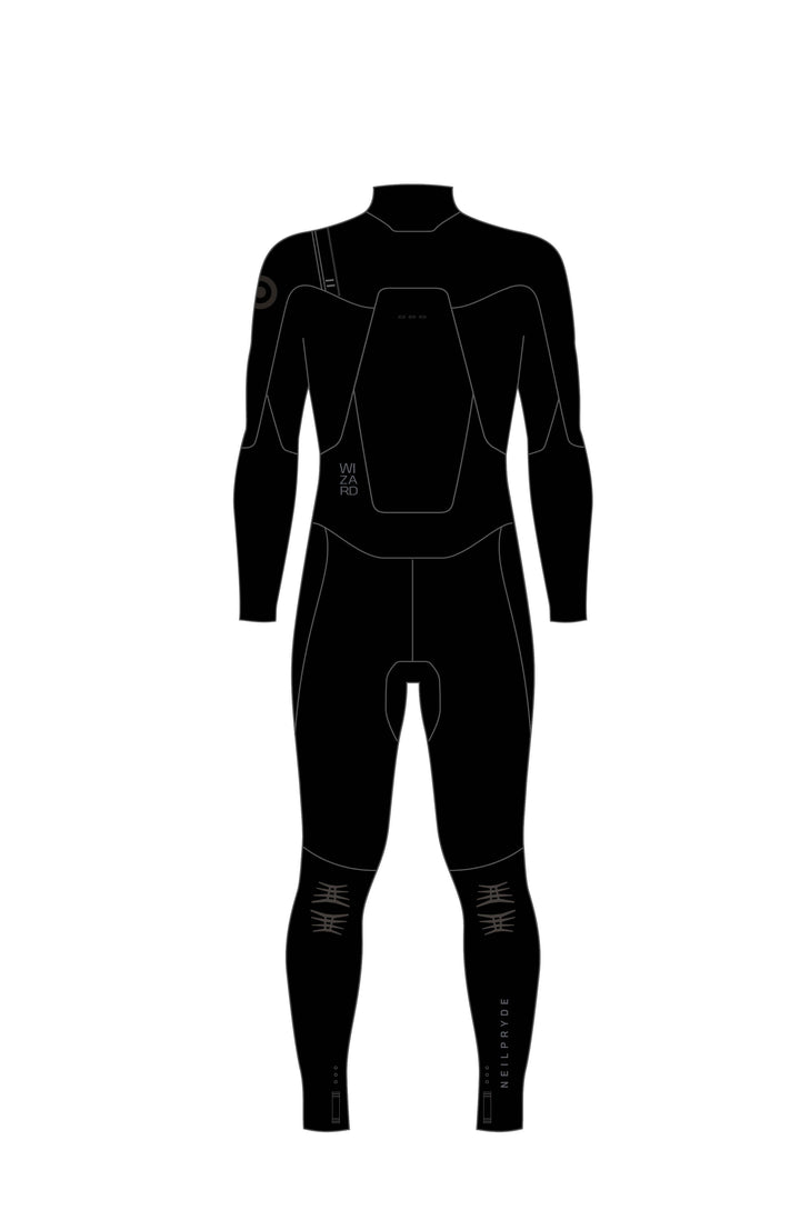 Neilpryde NP Wizard Fullsuit 5/4 FZ – Herren Neoprenanzug