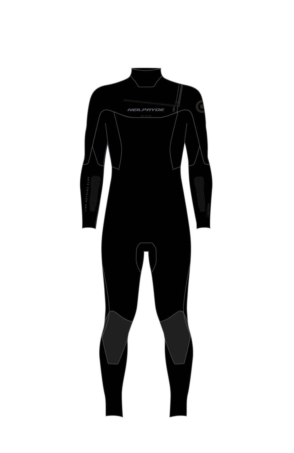 Neilpryde NP Wizard Fullsuit 5/4 FZ – Herren Neoprenanzug