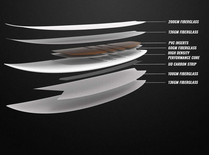 Cab Flare Quad Fish Surfboard